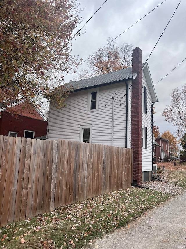 view of property exterior