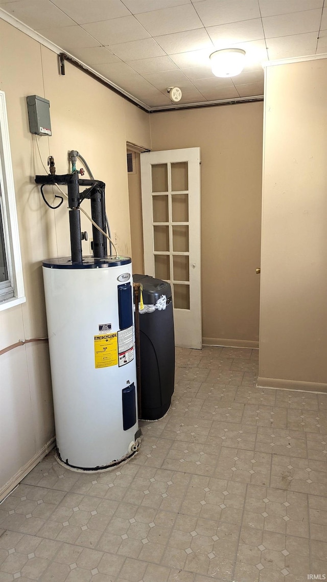 utilities with water heater