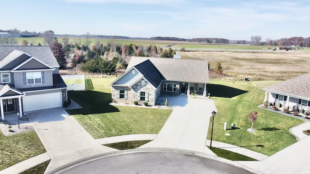 1793 Breckenridge Pass, Fort Wayne, IN 46845 - birds eye view of property with a rural view