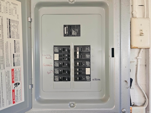 utilities with electric panel