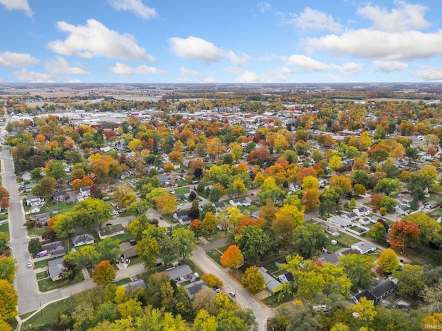 aerial view