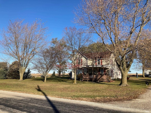1139 E 600 N, Fowler, IN 47944 - view of front facade featuring a front lawn and a deck
