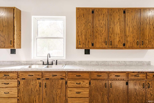 kitchen featuring sink