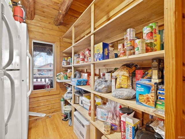 view of pantry