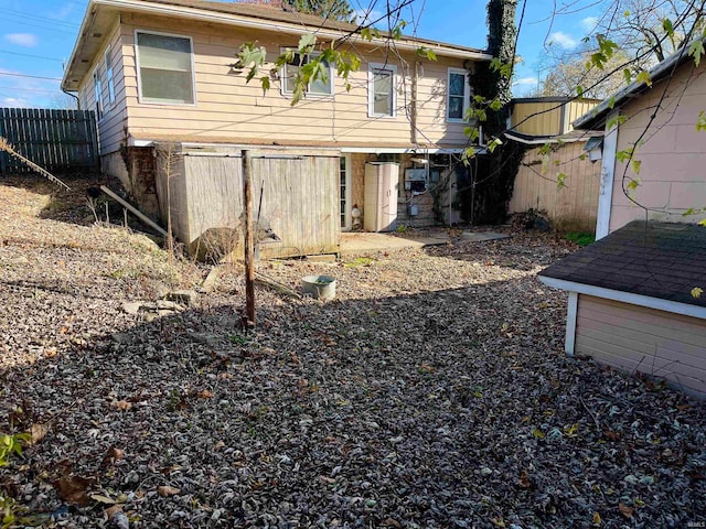 view of rear view of house