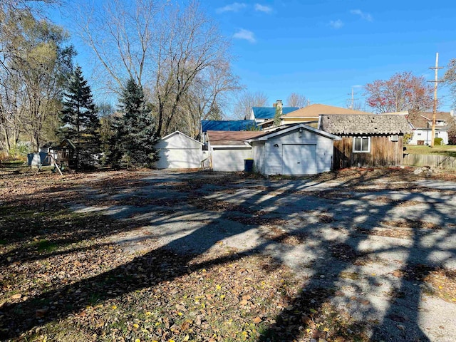 view of side of property