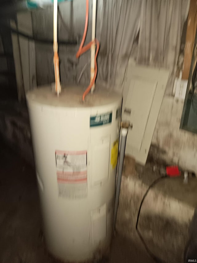 utilities featuring water heater