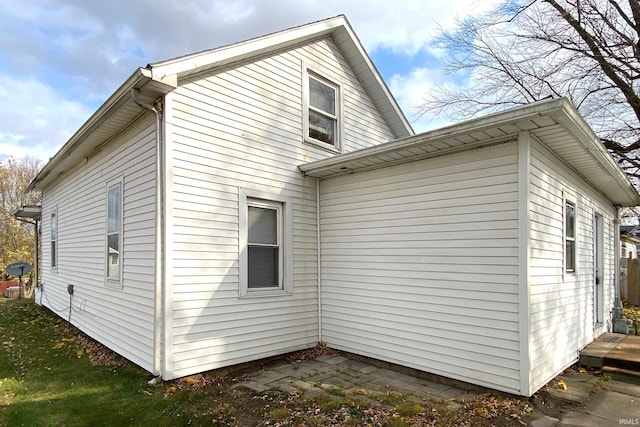 view of home's exterior