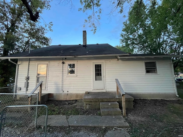 view of rear view of house