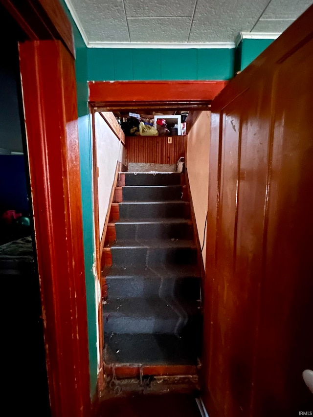 view of staircase