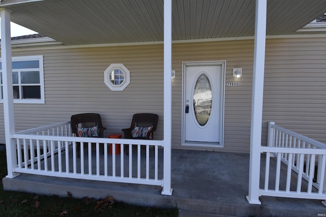 view of property entrance