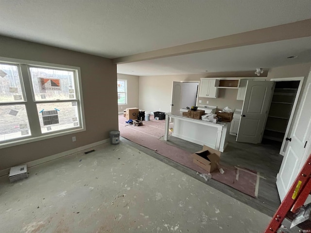 view of unfurnished living room