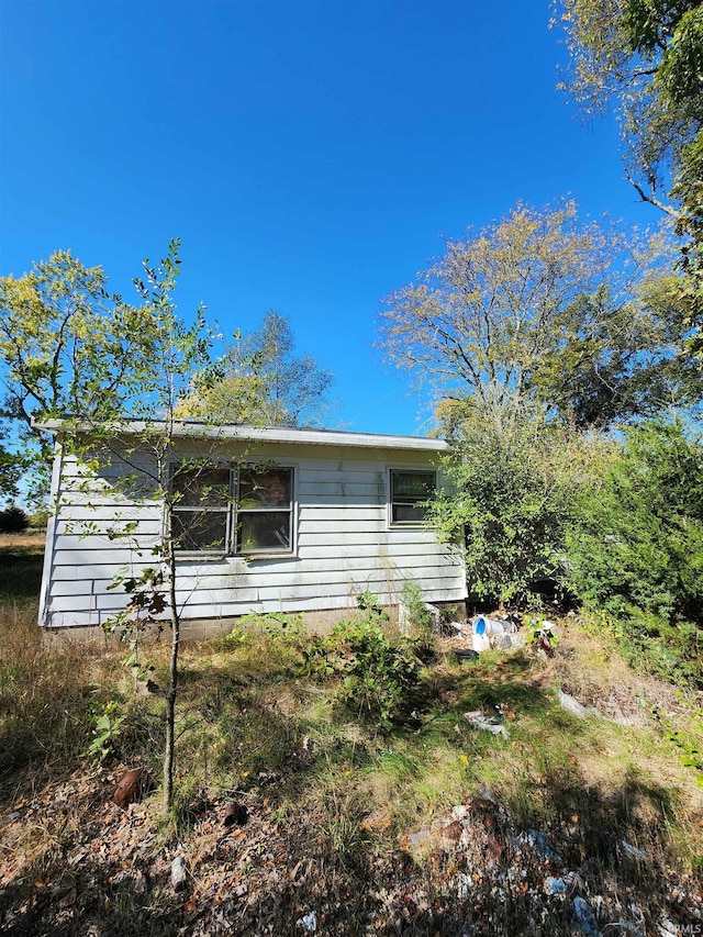 view of property exterior