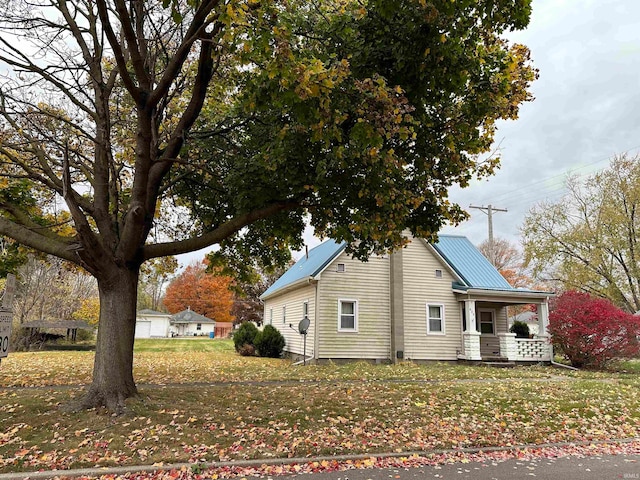 view of property exterior