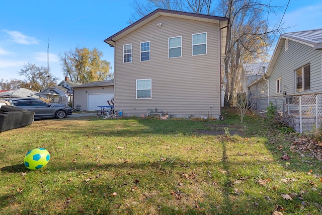 view of home's exterior featuring a yard