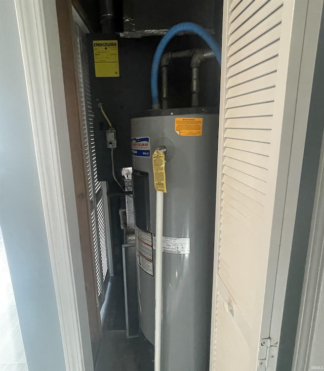 utilities featuring water heater