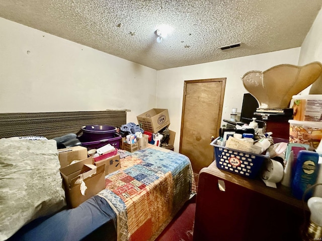 1839 S Meridian Rd, Mitchell, IN 47446 - bedroom with a textured ceiling