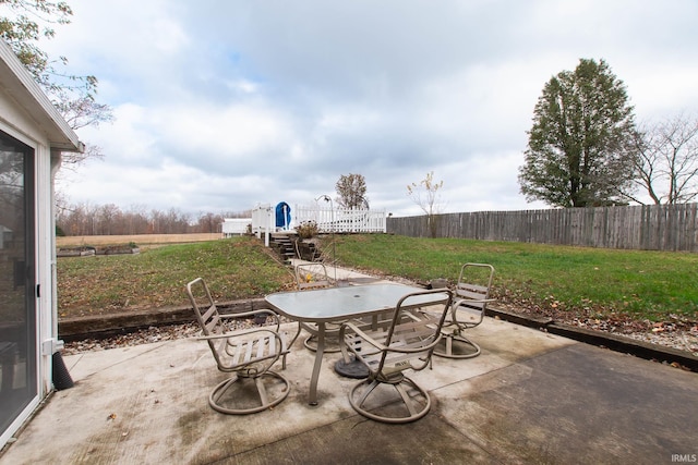 view of patio / terrace