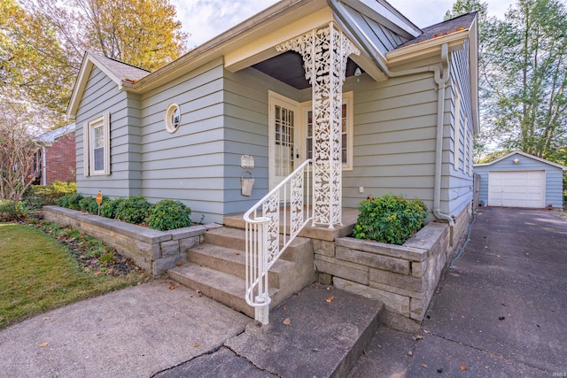 view of entrance to property