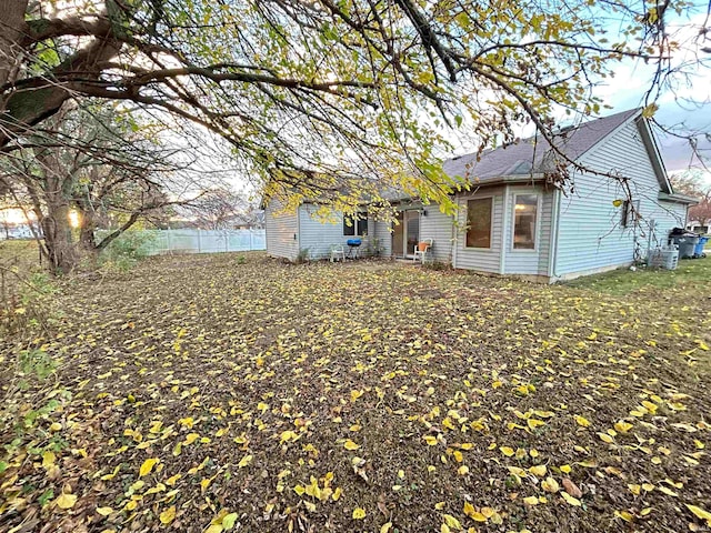 view of back of house