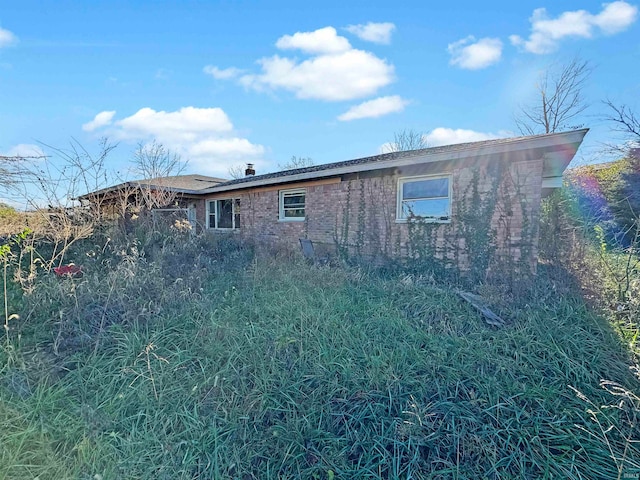 view of back of property