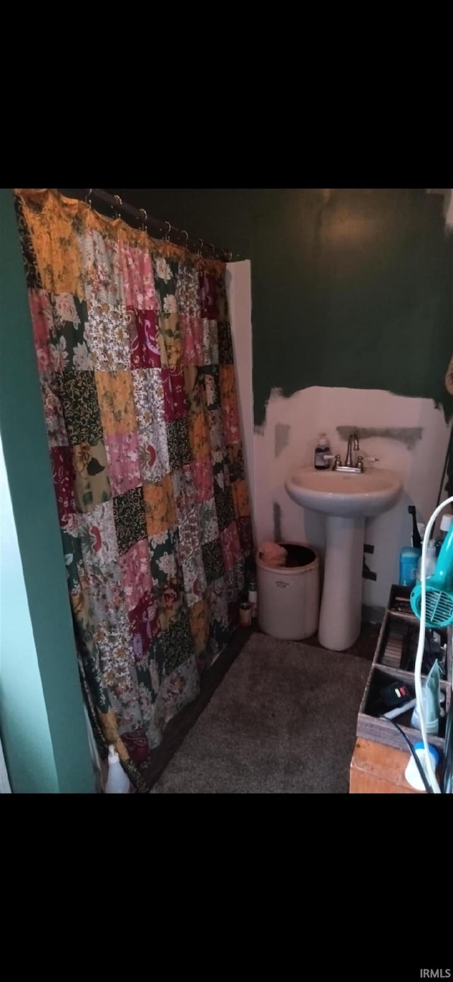 bathroom with sink