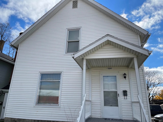 view of back of house