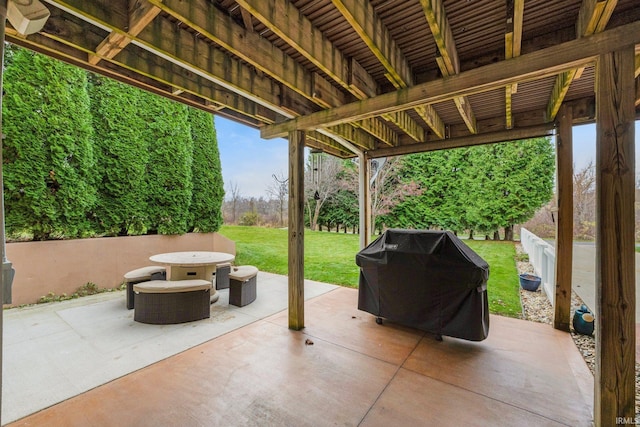 135 Ln 335 Lake James Ln, Angola, IN 46703 - view of patio / terrace featuring a grill
