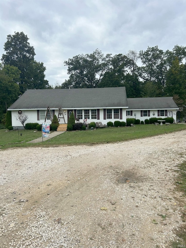 view of ranch-style house