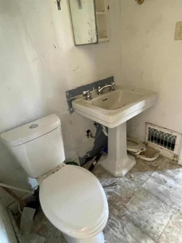 bathroom with toilet