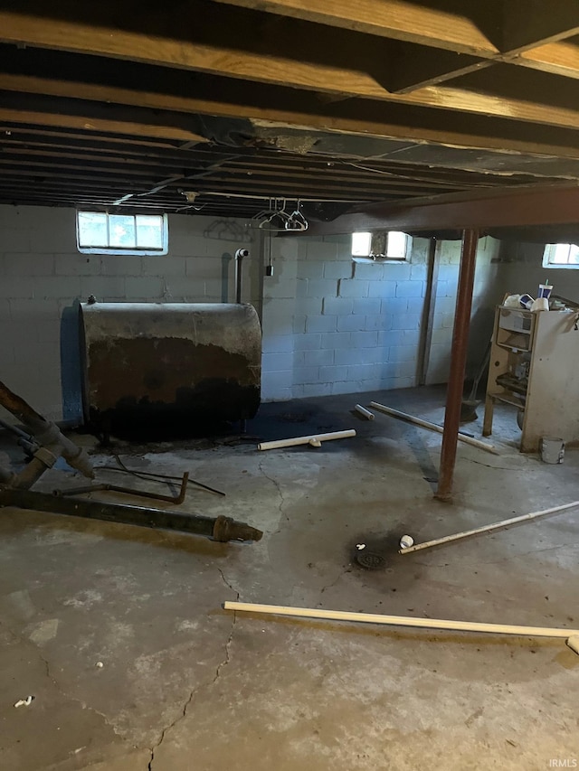 1614 N Johnson St, South Bend, IN 46628 - below grade area with heating fuel