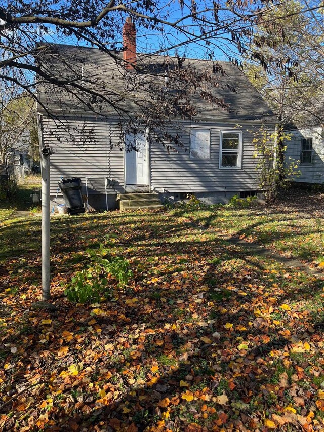 view of back of house