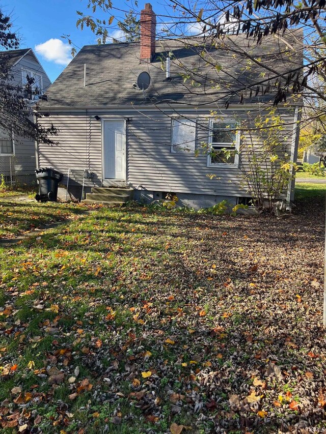 view of back of house