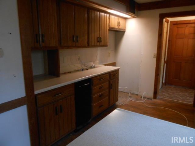 105 Jacob Orch, Odon, IN 47562 - kitchen featuring light countertops and wood finished floors