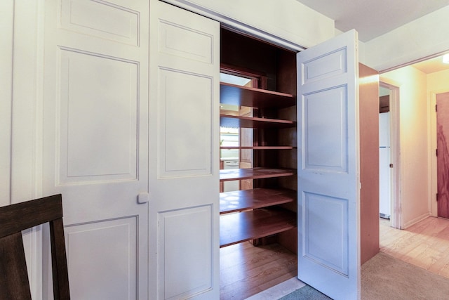 view of closet