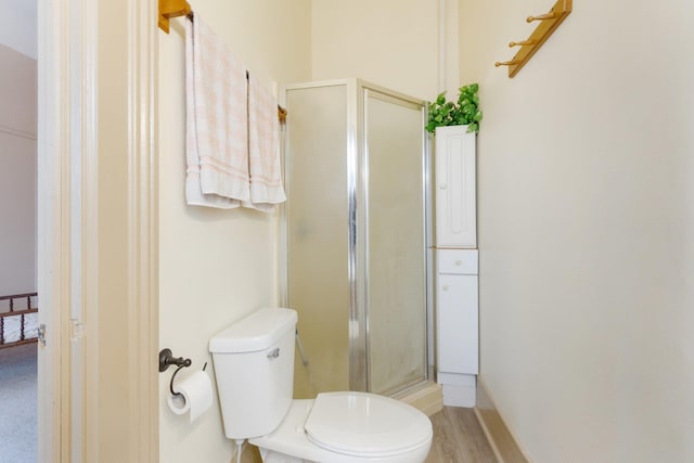 205 W Swager Dr, Fremont, IN 46737 - full bathroom with a shower stall and toilet