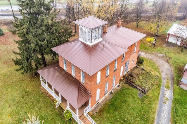 205 W Swager Dr, Fremont, IN 46737 - view from above of property
