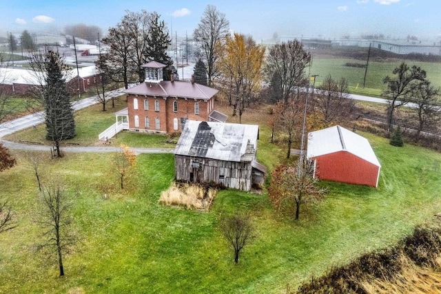205 W Swager Dr, Fremont, IN 46737 - aerial view of property and surrounding area