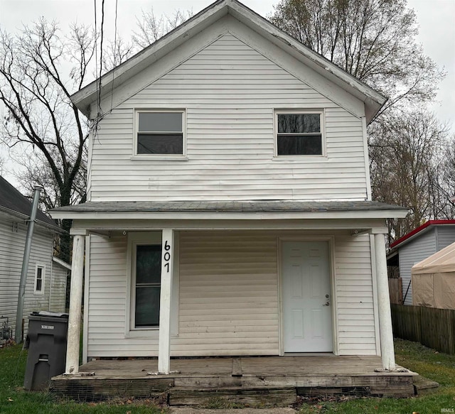 view of back of house