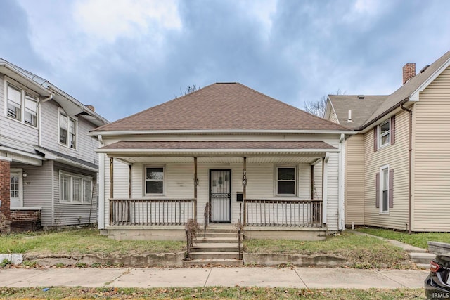 bungalow with covered porch