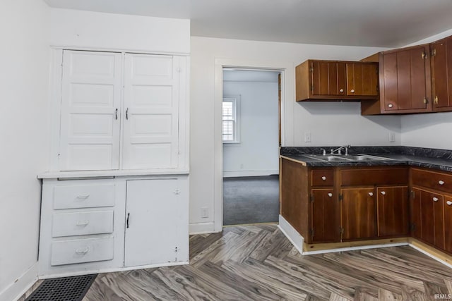 kitchen featuring sink