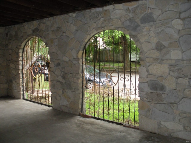 view of gate