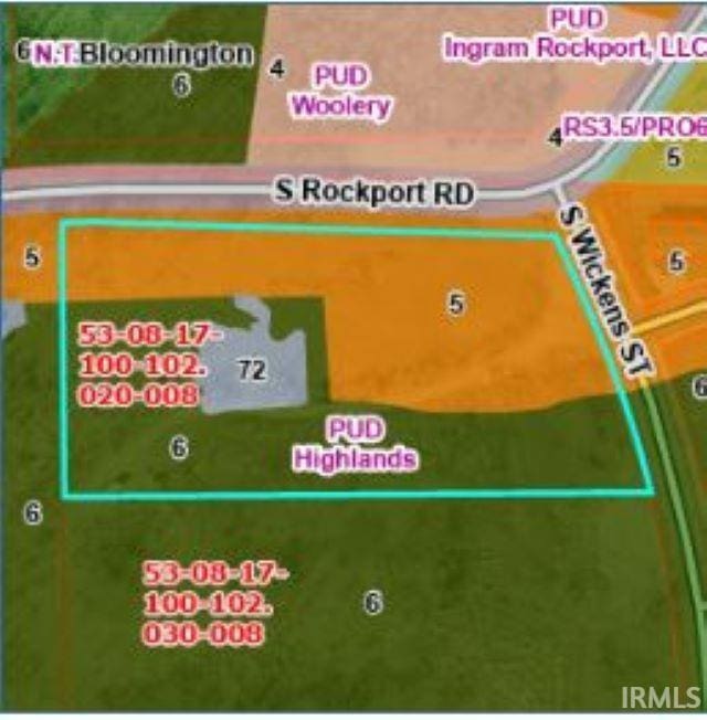 S Rockport Rd, Bloomington IN, 47403 land for sale