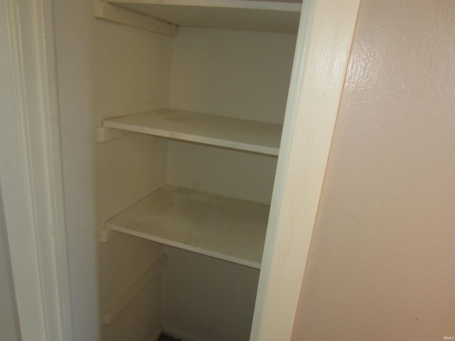 view of closet