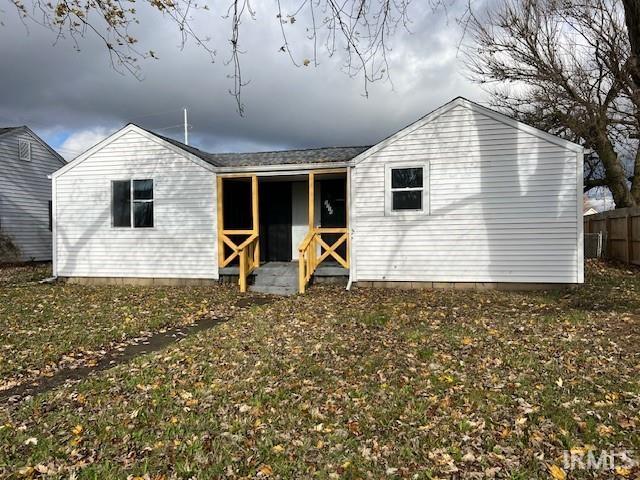 view of rear view of house