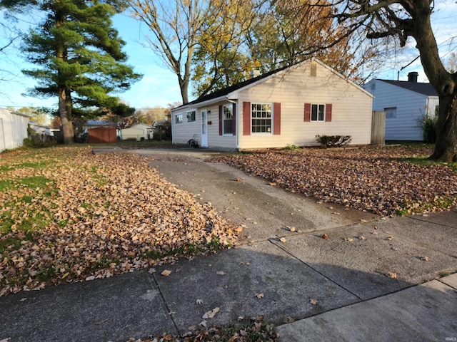 view of ranch-style house