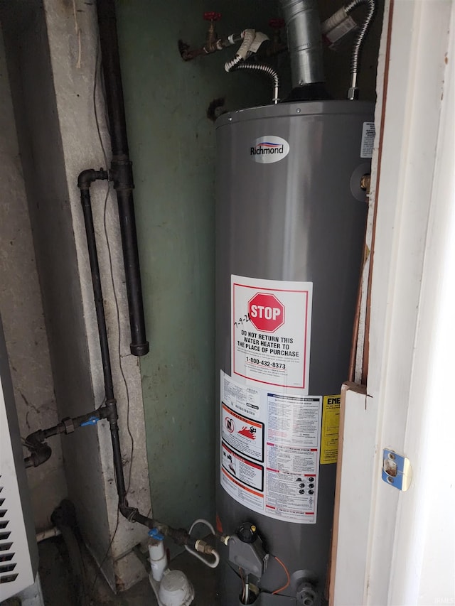 utilities with water heater