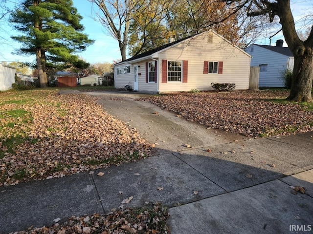 view of property exterior