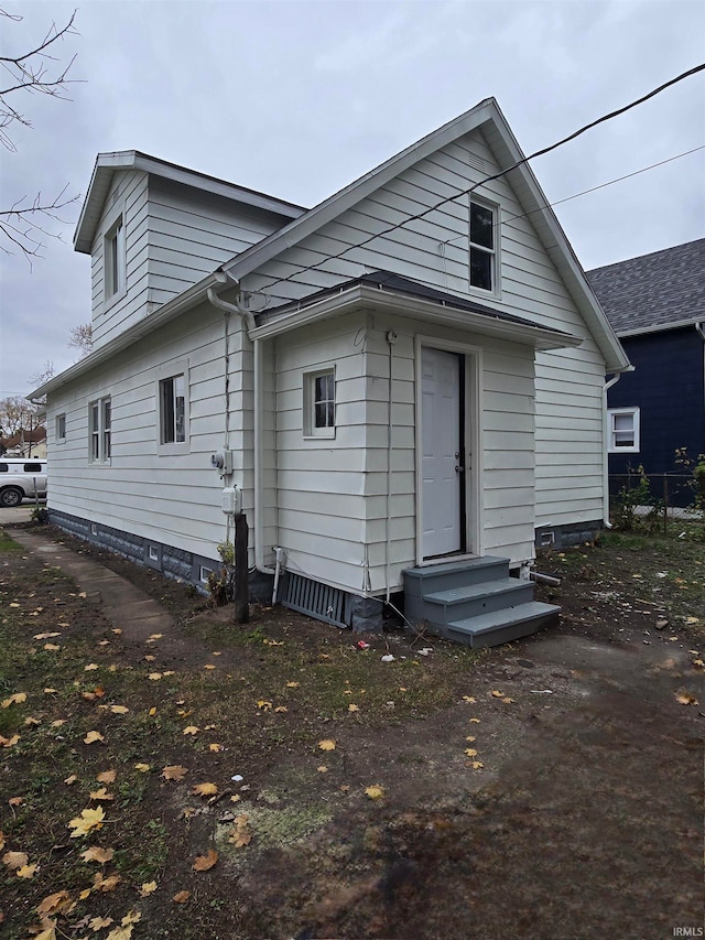 view of back of house