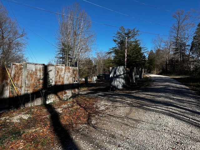 view of street